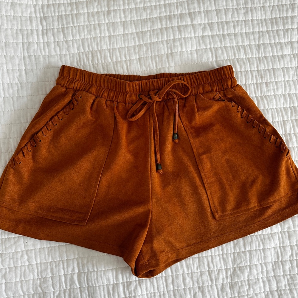 Women's Brown Casual Shorts